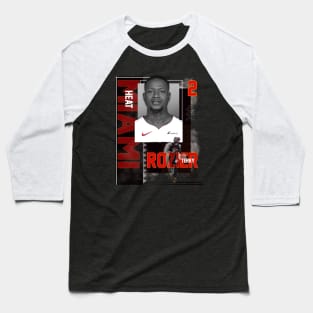 Miami Heat Terry Rozier 2 Baseball T-Shirt